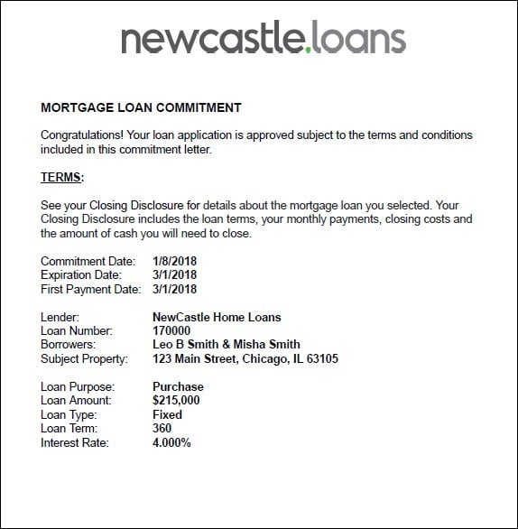 Understanding Your Mortgage Commitment Letter